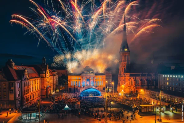 Chemnitz eröffnet Kulturhauptstadtjahr 2025 mit über 1000 Veranstaltungen